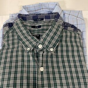 Bundle of 3 shirt  j crew factory and Kirkland button down shirts size large